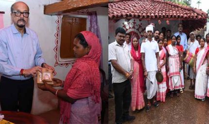 राज्यपाल  रमेन डेका ने जशपुर के केरेगांव होम-स्टे का किया अवलोकन