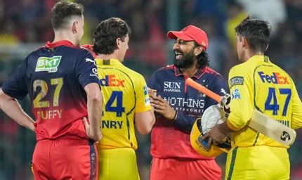 RCB ने CSK को हराया, लगातार तीसरी हार का सामना, डेविड बने जीत के नायक