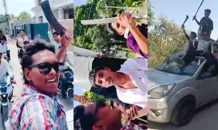 पटियाला में 50 युवकों का उत्पात, तलवारें और गंडासी लेकर सड़कों पर उतरे रीलबाज