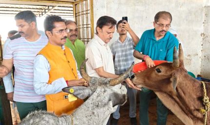 हिनौती गौधाम गौ संरक्षण एवं प्राकृतिक खेती का दिव्यधाम बनेगा : उप मुख्यमंत्री