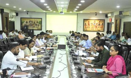 साप्ताहिक टीएल बैठक में कलेक्टर संजय अग्रवाल के सख्त निर्देश