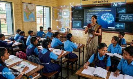 छत्तीसगढ़ के स्कूलों में AI का आगाज़: स्मार्ट टेक्नोलॉजी से बदलेगी पढ़ाई की तस्वीर