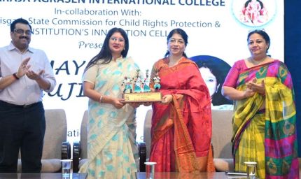 बच्चों का चरित्र निर्माण ही राष्ट्र निर्माण की आधारशिला है — डॉ. वर्णिका शर्मा