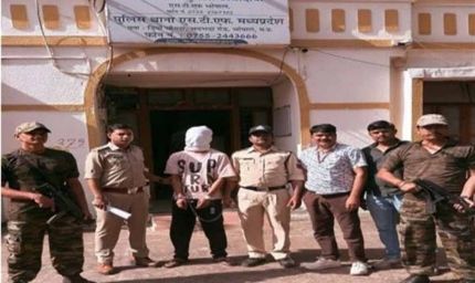 हैरी बॉक्सर गैंग का प्रमुख सदस्य एवं 20 हजार रुपये का इनामी फरार आरोपी मुरैना से गिरफ्तार