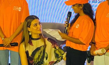 यूएनएफपीए की गुडविल एंबेसडर अभिनेत्री कृति सेनन मध्यप्रदेश पुलिस के सामुदायिक पुलिसिंग मॉडल से हुईं प्रभावित