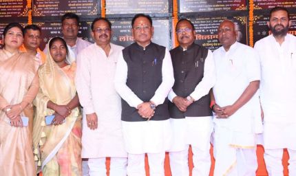 मुख्यमंत्री विष्णु देव साय ने सरगुजा जिले के लुंड्रा में 280 करोड़ से अधिक के कार्यों का किया लोकार्पण एवं शिलान्यास