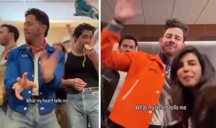 बॉलीवुड गानों पर थिरके निक जोनस, सोशल मीडिया पर वीडियो ट्रेंड में