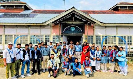 प्रदेश के विद्यार्थियों ने देखी उत्तर-पूर्व भारत की समृद्ध सांस्कृतिक विरासत एवं जीवन शैली