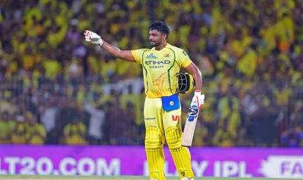 CSK vs DC: संजू ने 5 साल बाद IPL में जड़ा शतक; चेन्नई ने दिया 213 रनों का लक्ष्य