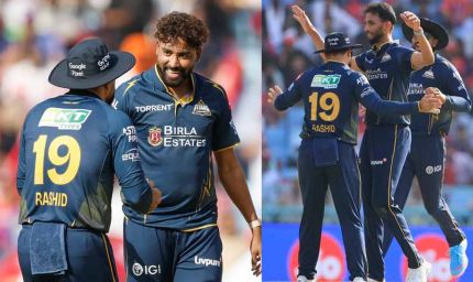लखनऊ की मजबूत पारी के बाद 165 रन का लक्ष्य, प्रसिद्ध कृष्णा की तूफानी गेंदबाज़ी ने बदला मैच का रुख