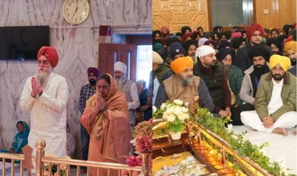 Punjab विधानसभा सत्र से पहले आस्था: कुलतार सिंह संधवां ने गुरुद्वारा अंब साहब में टेका मत्था