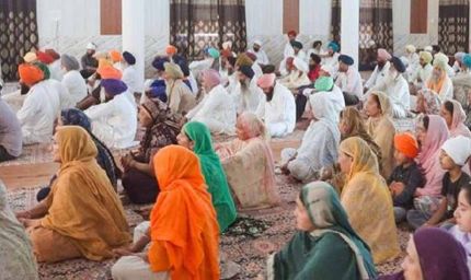 गुरुद्वारा भगत धन्ना जी में पहली बार बैसाखी महोत्सव, श्रद्धालुओं का उमड़ा सैलाब