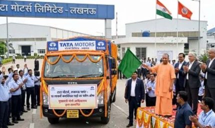 टाटा मोटर्स के लखनऊ प्लांट में 10 लाखवीं कमर्शियल गाड़ी को हरी झंडी दिखाएंगे सीएम योगी