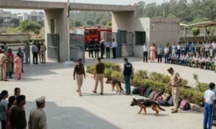 चंडीगढ़ में हड़कंप: 5 स्कूलों को बम से उड़ाने की धमकी, डॉग स्क्वॉड के साथ सर्च ऑपरेशन जारी