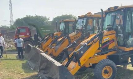 संभल में बुलडोजर एक्शन: सरकारी जमीन पर बने इमामबाड़ा और ईदगाह को किया जमींदोज