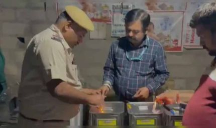 नकली घी फैक्ट्री पर छापा, 44 टिन घी और 244 किलो केमिकल जब्त