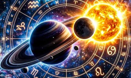 आज का ज्योतिषीय प्रभाव: सूर्य-चंद्र युति और शनि गोचर से बदलेगा भाग्य