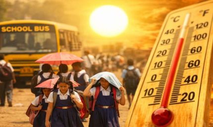 मध्य प्रदेश में धूप और गर्मी का कहर, नर्मदापुरम में 43 डिग्री तक तापमान, लू के चलते बदला स्कूलों का समय