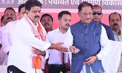 ग्रामीण विकास को नई रफ्तार: 2426 किमी सड़क निर्माण का मुख्यमंत्री विष्णु देव साय ने किया शिलान्यास