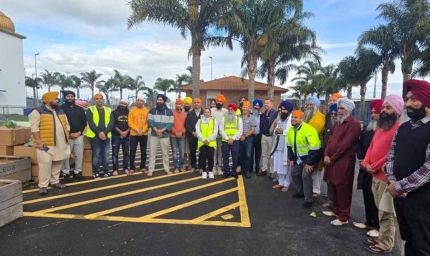 न्यूजीलैंड में गूंजा 'सच्चा सौदा' का सिद्धांत: जत्थेदार गड़गज्ज की मौजूदगी में बांटे गए हजारों फूड किट