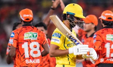 हैदराबाद ने सीएसके को 10 रनों से हराया, मलिंगा ने 3 विकेट झटके