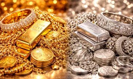 Gold-Silver Rate: चांदी ₹1.81 लाख सस्ती, सोना ₹48,000 सस्ता, जानें 24 कैरेट का नया रेट