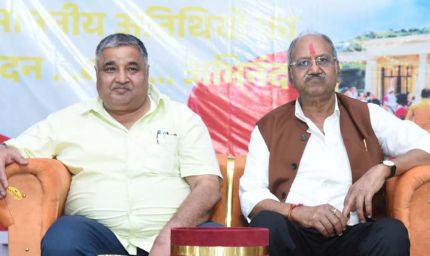 रायपुर : पर्यटन एवं संस्कृति मंत्री राजेश अग्रवाल ने ‘अग्रोहा पैलेस’ का किया भूमिपूजन