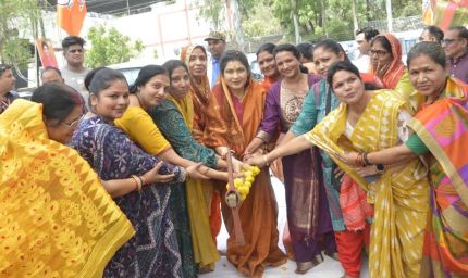 अवधपुरी में 3.36 करोड़ की लागत से बनेगी 4 लेन सीसी सड़क, राज्यमंत्री  कृष्णा गौर ने किया भूमिपूजन