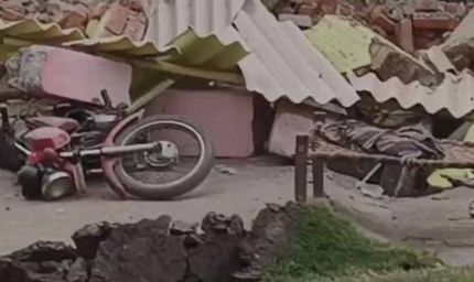 धनबाद में बड़ा हादसा, टंडाबाड़ी बस्ती में भू-धंसान से 20 घर क्षतिग्रस्त