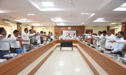 रायपुर : पर्यटन एवं संस्कृति मंत्री राजेश अग्रवाल ने दिलाई जनगणना शपथ