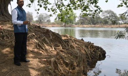 जिला प्रशासन की अनूठी पहल, नहरों के पानी से लबालब हुए 450 तालाब