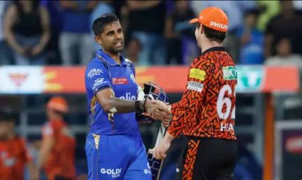 मुंबई इंडियंस ने जीता टॉस, वानखेड़े में हैदराबाद पहले करेगी गेंदबाजी