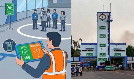 Bhilai Steel Plant में ड्यूटी से गायब कर्मियों पर सख्ती, RFID सिस्टम से होगी निगरानी