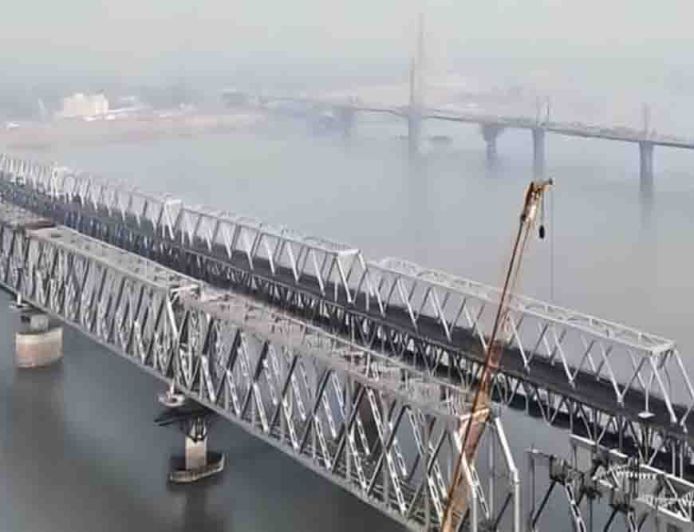 मोकामा में गंगा पर नया रेल पुल तैयार, जून से शुरू होगा ट्रेनों का परिचालन और बचेगा सफर का समय