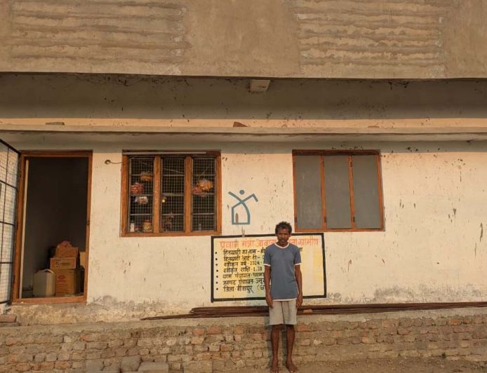 नक्सल क्षेत्र में उम्मीद की नई किरण, पक्का घर बना सम्मानजनक जीवन का आधार