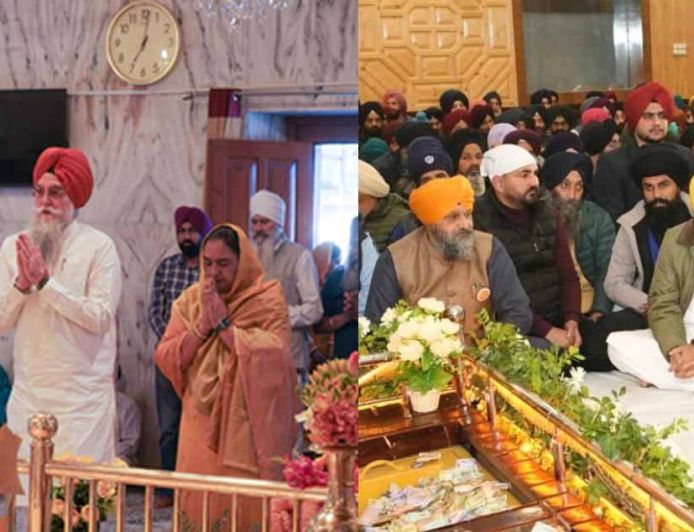 Punjab विधानसभा सत्र से पहले आस्था: कुलतार सिंह संधवां ने गुरुद्वारा अंब साहब में टेका मत्था
