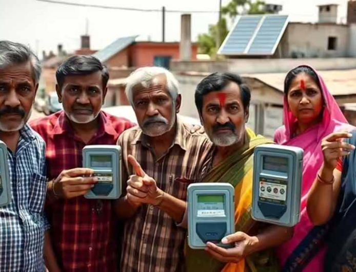 गाजियाबाद में स्मार्ट प्रीपेड मीटर से सोलर उपभोक्ताओं की बढ़ी परेशानी