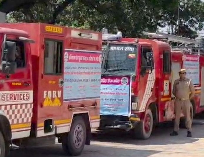 नेशनल फायर सर्विसेज वीक के 82वें संस्करण का समापन, अवॉर्ड सेरेमनी में सम्मानित किए गए कर्मी