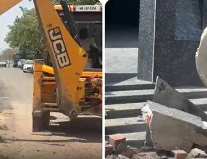 Bahadurgarh में चला ‘पीला पंजा’: लाइसेंस्ड कॉलोनियों में अवैध निर्माण ध्वस्त