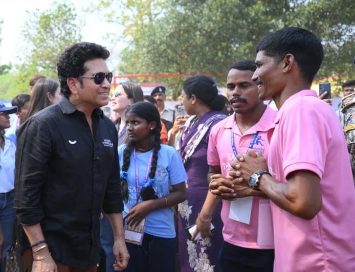 सचिन तेंदुलकर का बस्तर आगमन बदलते बस्तर की सशक्त पहचान : मुख्यमंत्री विष्णुदेव साय