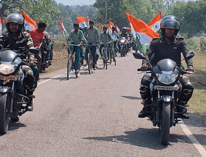 100 दिवसीय योग काउंटडाउन के तहत एसएसबी ने फिटनेस और स्वास्थ्य का दिया संदेश