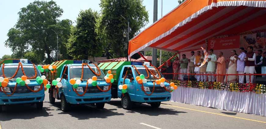 सीएम योगी बुधवार को करेंगे 250 इलेक्ट्रिक व सीएनजी वाहनों का फ्लैग ऑफ, लखनऊ में कूड़ा प्रबंधन को मिलेगी नई रफ्तार