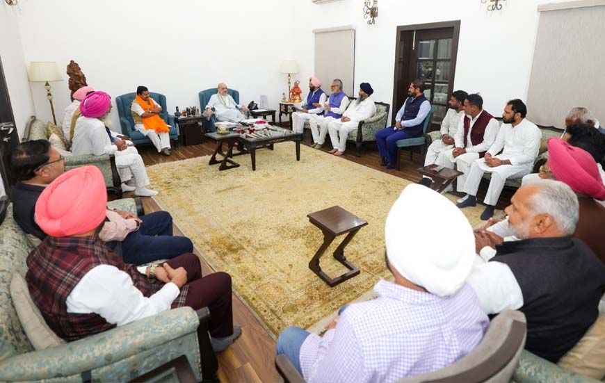 राणा सोढ़ी के नेतृत्व में प्रतिनिधिमंडल ने गृह मंत्री और भाजपा अध्यक्ष को सौंपा ज्ञापन