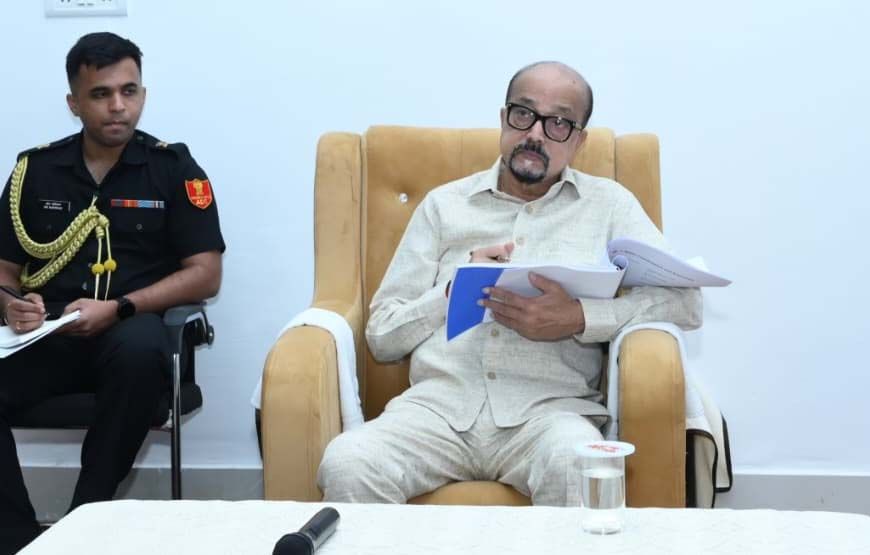 जल संरक्षण के कार्यों को और गति दें,अधिक से अधिक पेड़ लगाकर संरक्षित करें-राज्यपाल डेका