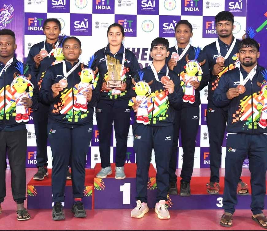 खेलो इंडिया ट्राइबल गेम्स में चमकी प्रतिभा: सिद्दी पहलवान बने कुश्ती के ‘पावर हाउस’