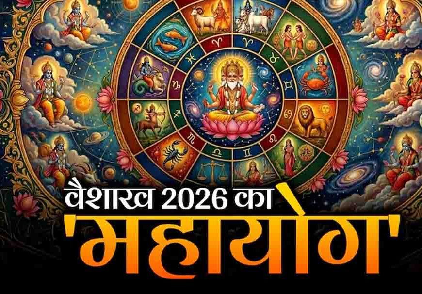 वैशाख 2026,चंद्रमा का 19 बार नक्षत्र परिवर्तन, इन 4 राशियों के लिए बनेगा 'राजयोग' जैसा समय