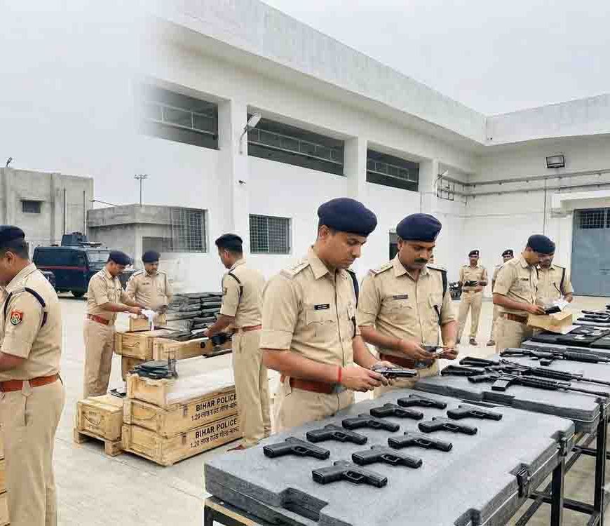 बिहार पुलिस होगी हाईटेक, 43 करोड़ की लागत से खरीदी जाएंगी 4000 अत्याधुनिक सेमी-ऑटोमैटिक पिस्टल