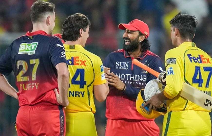 RCB ने CSK को हराया, लगातार तीसरी हार का सामना, डेविड बने जीत के नायक