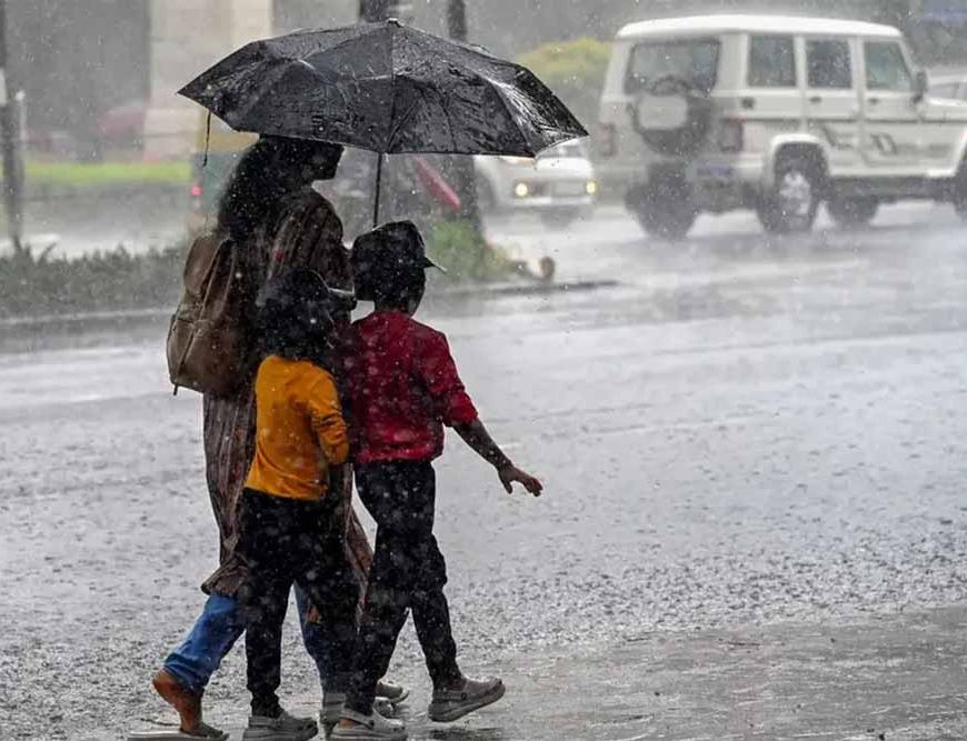 छत्तीसगढ़ में बदला मौसम, तापमान में गिरावट के साथ कई जगह बारिश और वज्रपात की संभावना