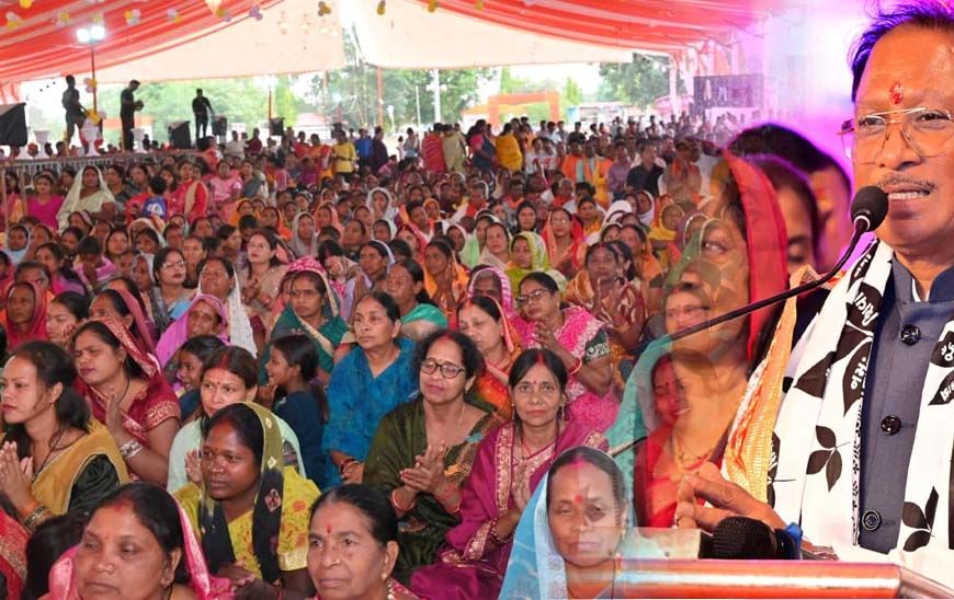 छत्तीसगढ़ की धरती के कण-कण में बसे हैं भगवान श्रीराम : मुख्यमंत्री विष्णुदेव साय